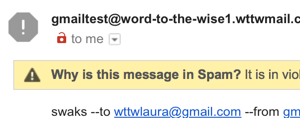 Open red lock = unencrypted