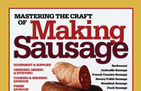 A book titled "Mastering the Craft of Making Sausage"